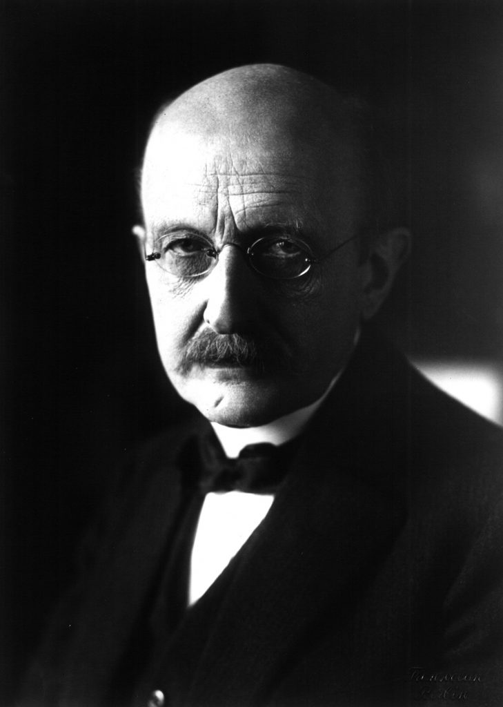 Portrait of Max Planck